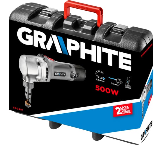Ножницы по металлу GRAPHITE 59G401