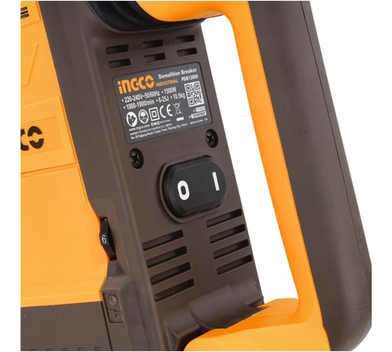 Отбойный молоток INGCO INDUSTRIAL PDB15006