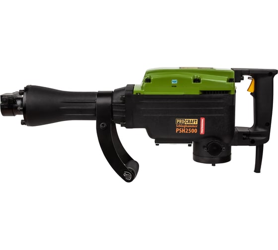 Молоток отбойный Procraft 2500 Вт, 48 Дж, 1400 уд/мин, SDS HEX PSH2500