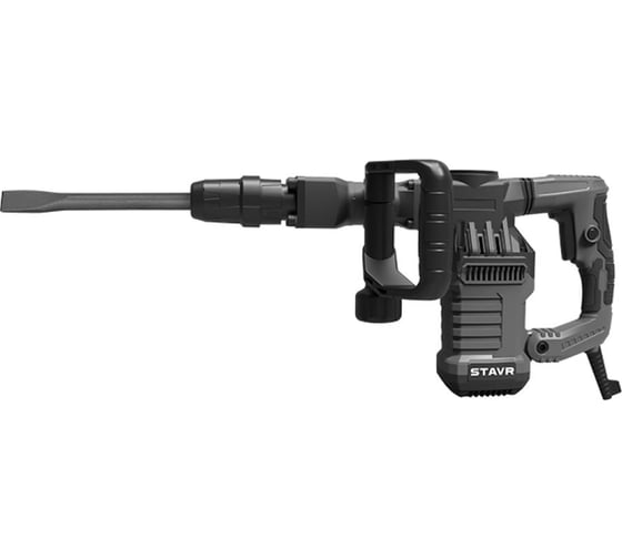 Молоток отбойный СТАВР SDS-MAX, 11,6Дж, 1400Вт, Stavr SDH 1400, 5,8кг, AVS, 3800уд/мин, кабель 5м (набор оснастки, кейс) 9030400124