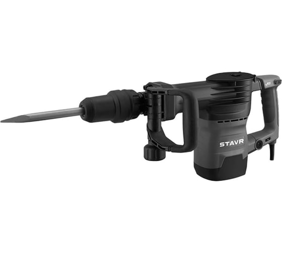 Молоток отбойный СТАВР SDS-MAX, 16,8Дж, 1600Вт, Stavr SDH 1600, 9,7кг, AVS, 900-1890уд/мин с рег-кой, кабель 5м (набор оснастки, кейс) 9030400114