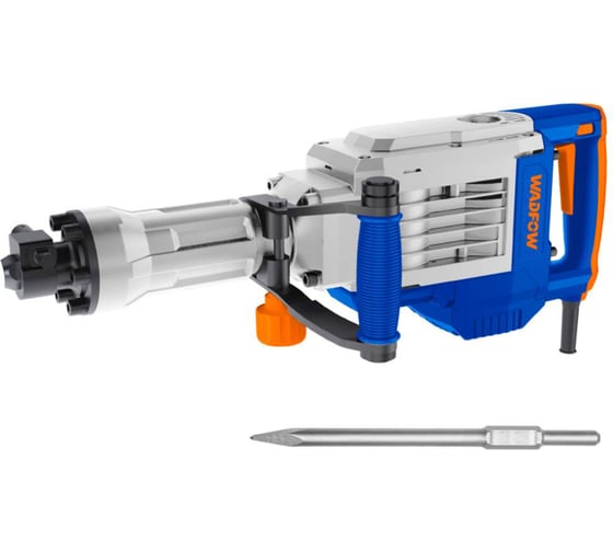 Отбойный молоток WADFOW SDS-HEX 1700 Вт, 50 Дж WDB1D90
