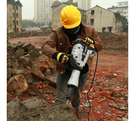 Отбойный молоток DEKO DKJH2050, 2050 Вт, 55 Дж, в кейсе 063-4318