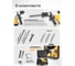 Электрический перфоратор JCB 1500 Вт, 4230 об/мин, 6 Дж JCB-RH1500-E(57219) 4