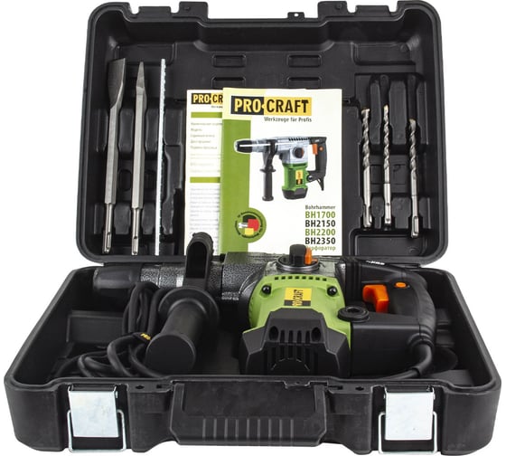 Перфоратор электрический сетевой PROCRAFT BH 1700 BH1700