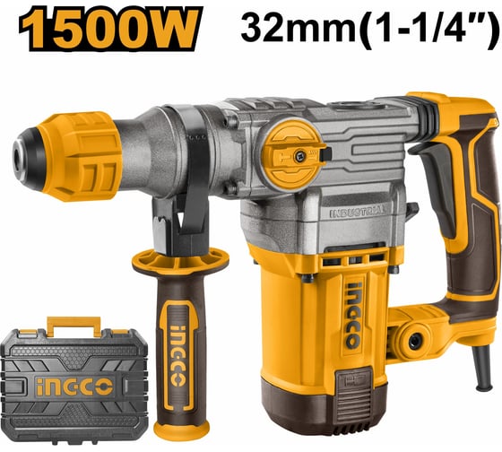 Перфоратор INGCO 1500 Вт RH150038