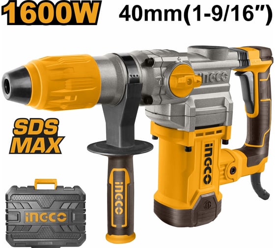 Перфоратор INGCO SDS-Max 1600 Вт INDUSTRIAL RH1600388
