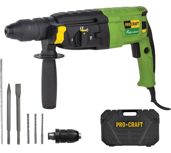 Электрический сетевой перфоратор PROCRAFT BH-1400 DFR BH1400DFR