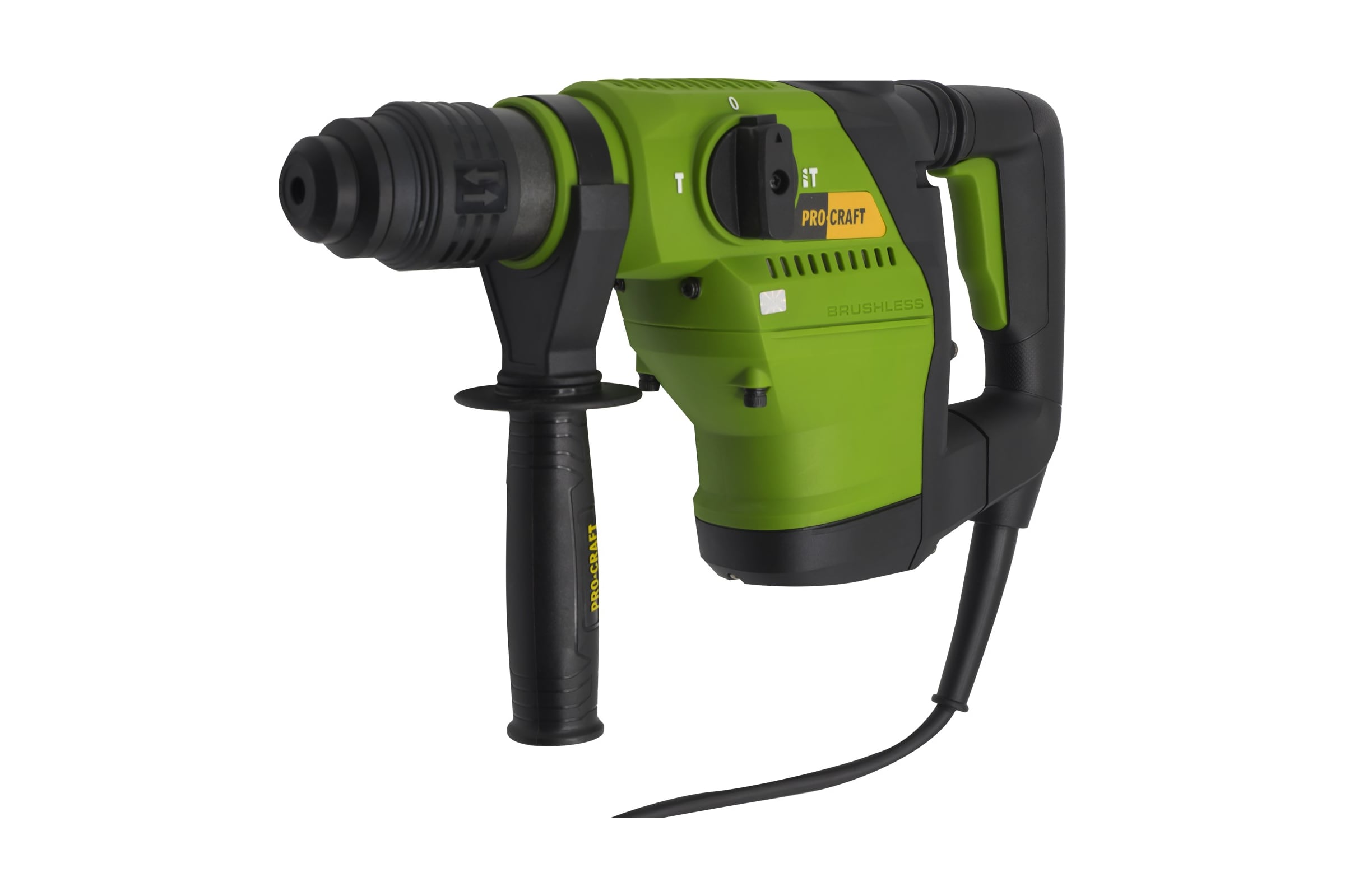 ПерфораторбесщеточныйPROCRAFT1260Вт,8Дж,0-5300уд/мин,SDS+BH2100N