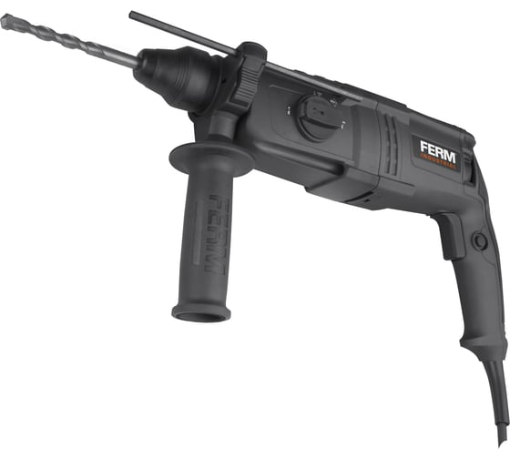 Перфоратор FERM IND SDS-plus 800 W, сила удара - 2.7 Дж, число ударов в мин - 0-5500 HDM1038P