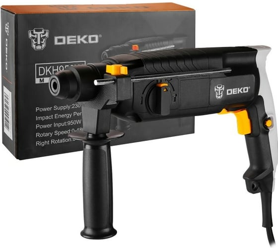 Сетевой перфоратор DEKO DKH950W 950 Вт, 4860 уд/мин, 3.2 Дж 063-4119