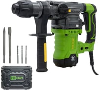 Перфоратор PROCRAFT 1500 Вт, 5,5 Дж, 0-4300 уд/мин, SDS+ BH1800