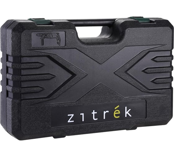 Перфоратор сетевой Zitrek ZKH1000 в кейсе, с набором из 5 буров, 1000 Вт 085-1302
