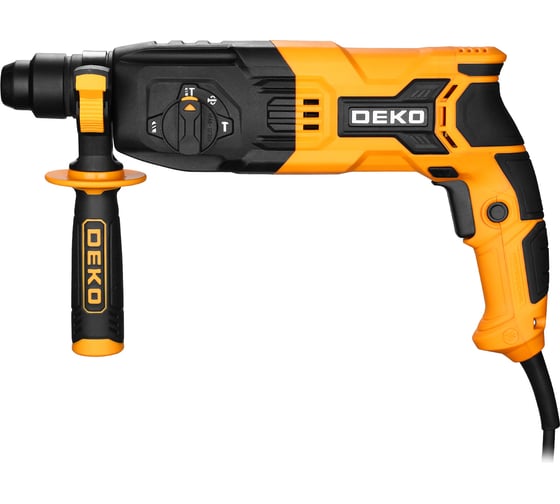 Сетевой перфоратор DEKO DKH850W в кейсе, с набором из 5 буров SDS+, 850Вт 063-4111