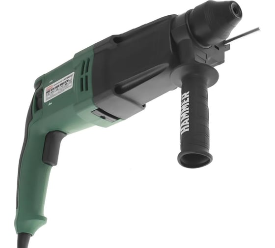 Перфоратор Hammer Flex 800 Вт, SDS+, 26 мм, 0-1245 об/мин, 2.6 Дж, 3 режима, кейс PRT800D