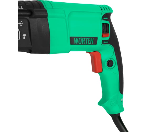 Перфоратор WORTEN SDS-plus, сетевой, 870W с набором 5 буров КА-90000340