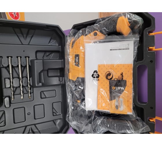 Перфоратор LEIYA LY-A2603R SDS-PLUS 800 Вт, 3.2 Дж ударная сила 1119