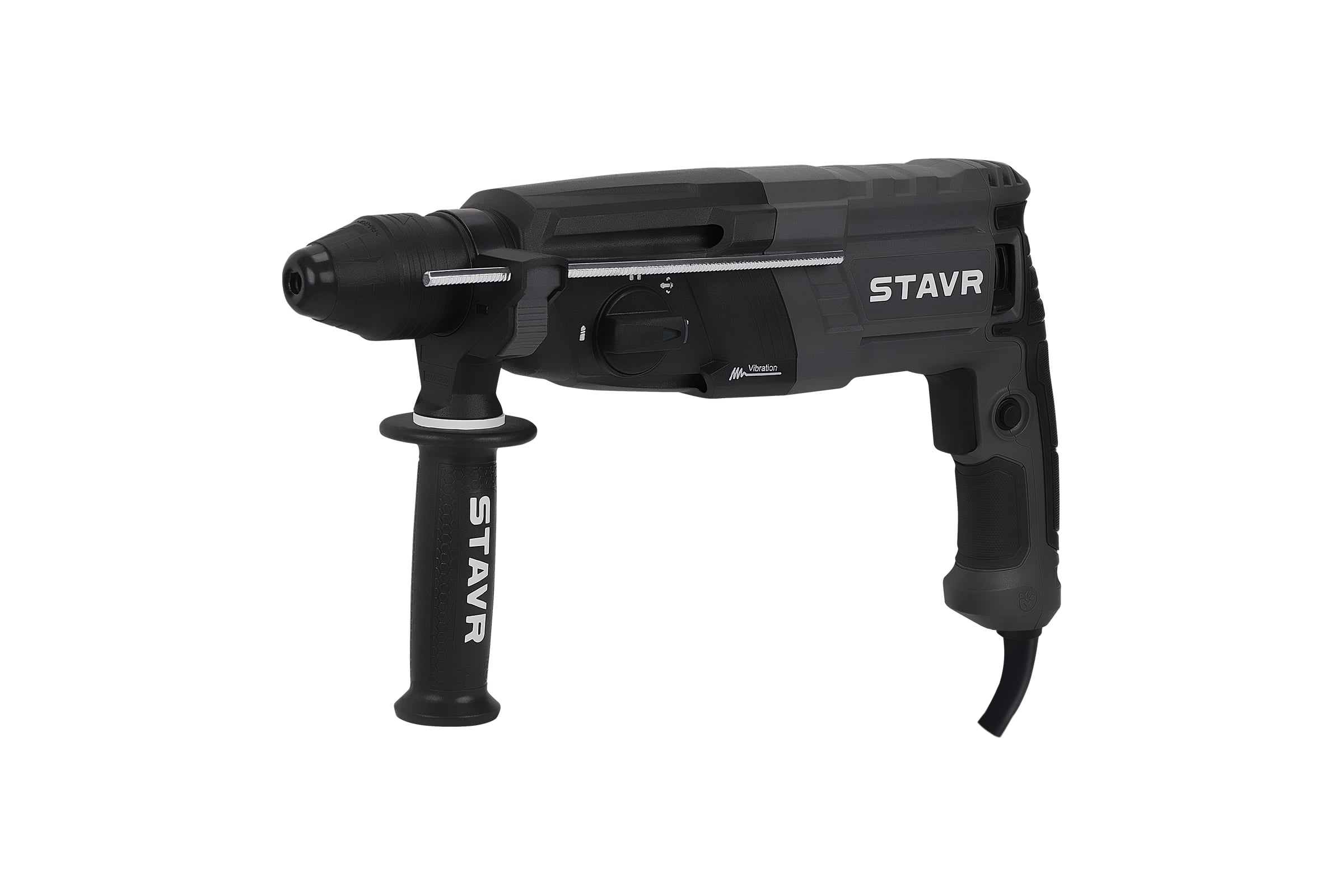 ПерфораторСТАВРSDS-PLUS,30мм,горизонт,1100Вт,StavrSBH1100-30AV,3режима,AVS,3.2Дж,0-1000об/мин,0-5200уд/мин,кабель3м(наборосн,кейс)9030300314