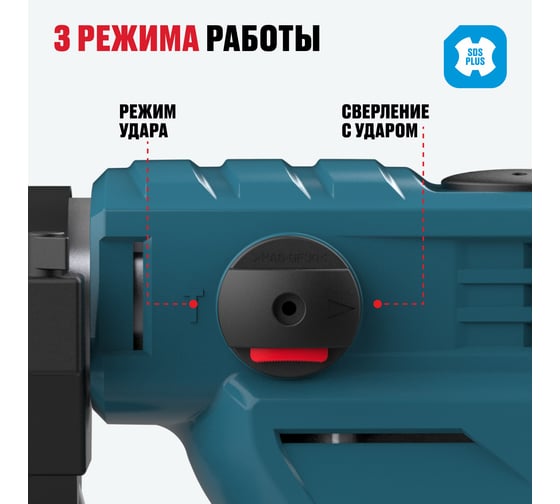 Перфоратор ALTECO SDS PLUS RH 1500-32 (X) 43234