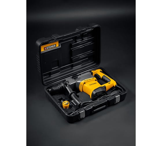 Перфоратор STEHER 40 мм, 1250 Вт, SDS-Max HD-40-1250 MAX