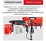 Перфоратор P.I.T. SDS-Plus электрический гор, 1000Вт, 3,2дж, 3 режима, 26мм, пластиковый кейс PBH26-C2 NEW 6