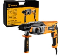 Перфоратор сетевой DEKO DKH1300W в кейсе, 1300Вт 083-1062