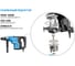 Перфоратор DCUT SDS max, бесщёточный, 1600Вт, 2реж, 18Дж, 1500-3000у/м, 10,3кг. DBRJ1816 DBRJ1816-SP2 8