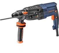 Перфоратор монтажный MAX-PRO 800 Вт, 0-1100 об/мин, 2,8 Дж, 3 режима, Д/Б/М-30/26/13, 3,4 кг, SDS-PLUS, антивибрационная ручка, резиновые вставки, рез 85084