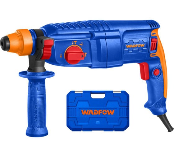 Перфоратор WADFOW SDS-plus 800 Вт, 2.5 Дж 4 WRH1D26