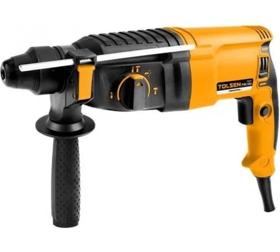 Перфоратор TOLSEN Industrial 800 Вт, 2.8 кДж, SDS+, 220 В, кейс 79510