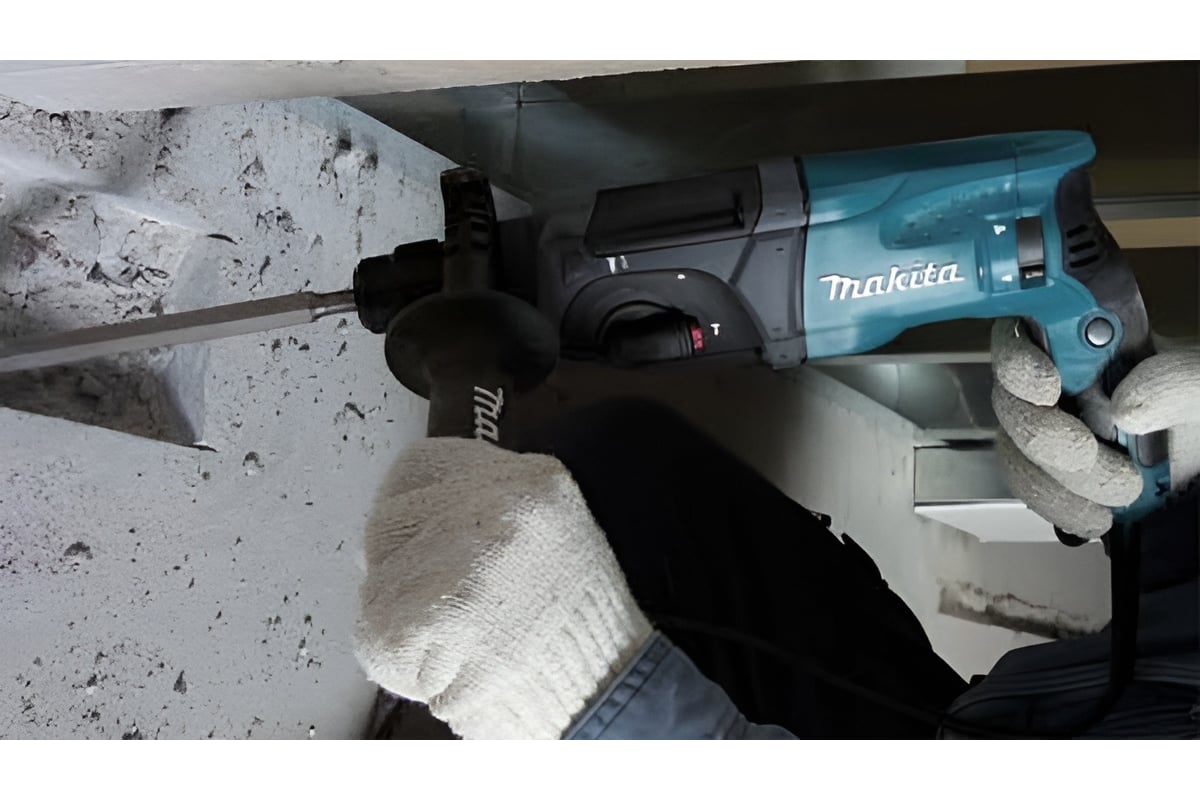 Перфоратор Makita HR2470 - выгодная цена, отзывы, характеристики, 1 видео,  фото - купить в Москве и РФ