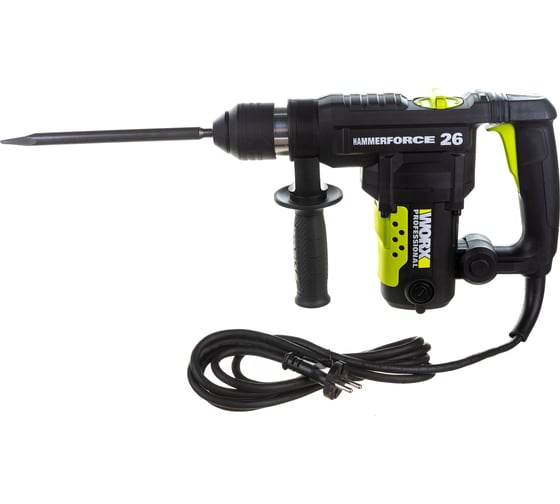 Перфоратор WORX Professional WU326P 1010Вт, SDS Plus, 26мм, 5Дж, кейс WU326P