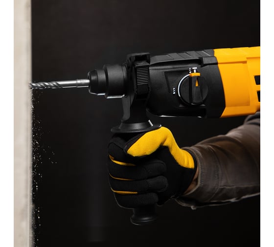 Электрический перфоратор Denzel rhh-600-22, sds-plus, 600 вт, 2.5 дж, 2 режима 26602