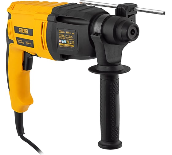 Электрический перфоратор Denzel rhh-600-22, sds-plus, 600 вт, 2.5 дж, 2 режима 26602