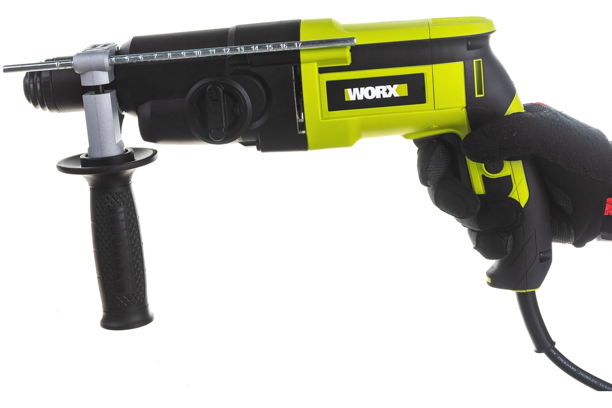 Перфоратор WORX Professional WU340S 800Вт, 26мм, 3Дж, кейс WU340S ...