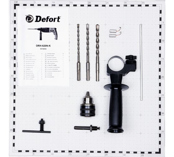 Электрический перфоратор DEFORT DRH-620N-K 93720353