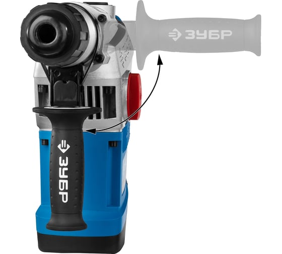 Перфоратор SDS-Max ЗУБР Профессионал ЗПМ-40-1250 ЭВК 6
