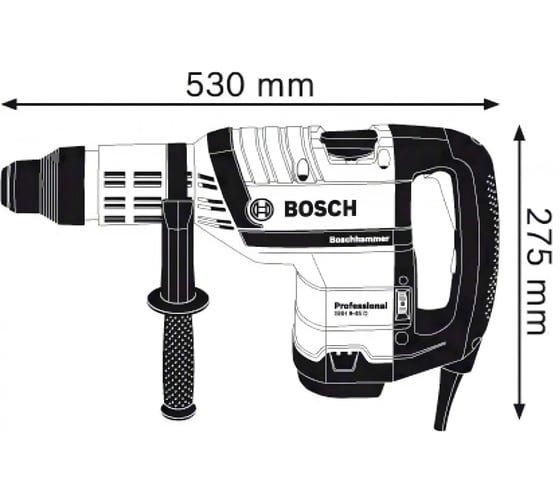 Перфоратор Bosch GBH 8-45 D 0.611.265.100