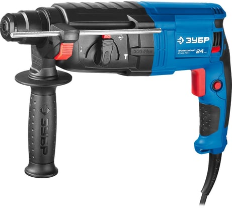 Перфоратор ЗУБР Профессионал SDS Plus 750 Вт ЗП-24-750 К