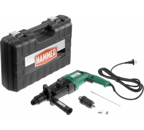 Перфоратор Hammer (13180) 850 вт sds+ 26мм 0-1245 об/мин 2.8дж, 3 режима, кейс PRT850CE