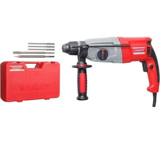 Перфоратор Felisatti П-28/850ЭР SDS+, кейс 425.5.2.00