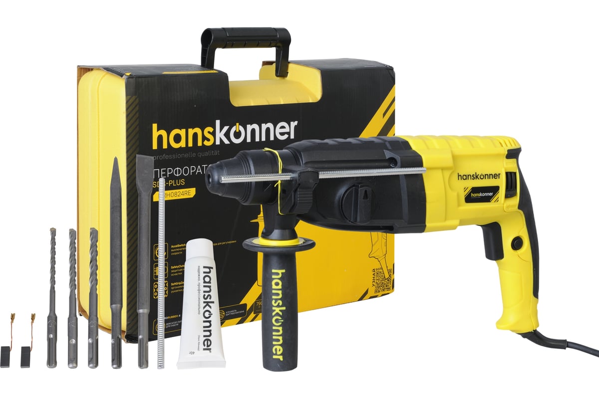 Перфоратор Hanskonner SDS Plus HRH0824RE - выгодная цена, отзывы ...