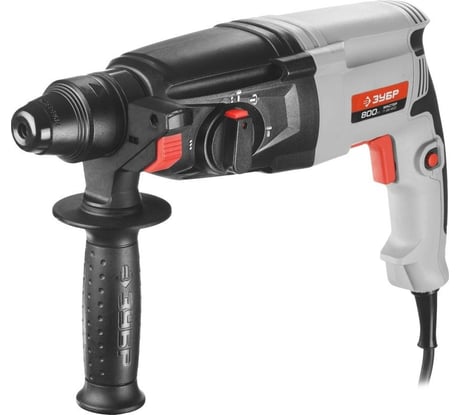 Перфоратор ЗУБР МАСТЕР SDS-plus, реверс, горизонтальный, 800 Вт, 3 Дж, кейс П-26-800