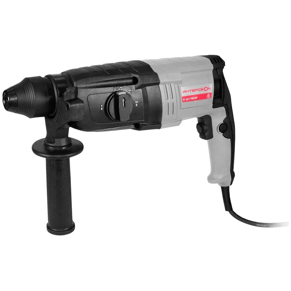 Перфоратор Интерскол П-25/750ЭР SDS plus, кейс 733.1.0.70 - выгодная ...