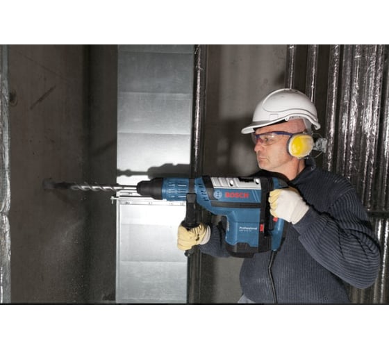Перфоратор Bosch GBH 8-45 DV + 4 зубила RTec 0.615.990.J8M