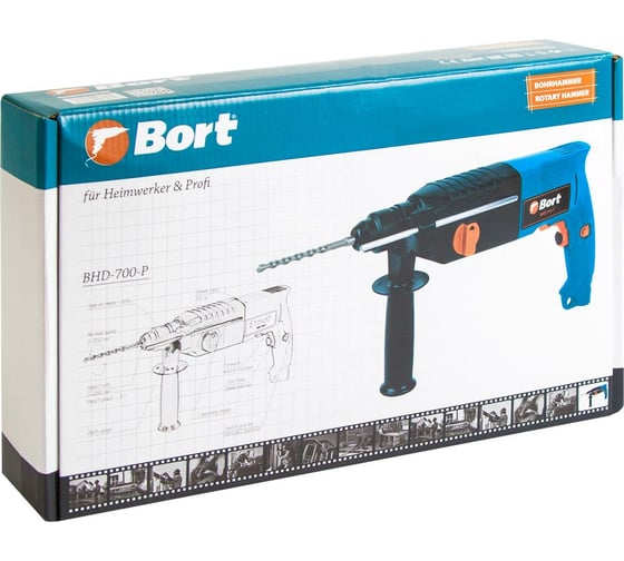 Электрический перфоратор Bort BHD-700-P 91270696