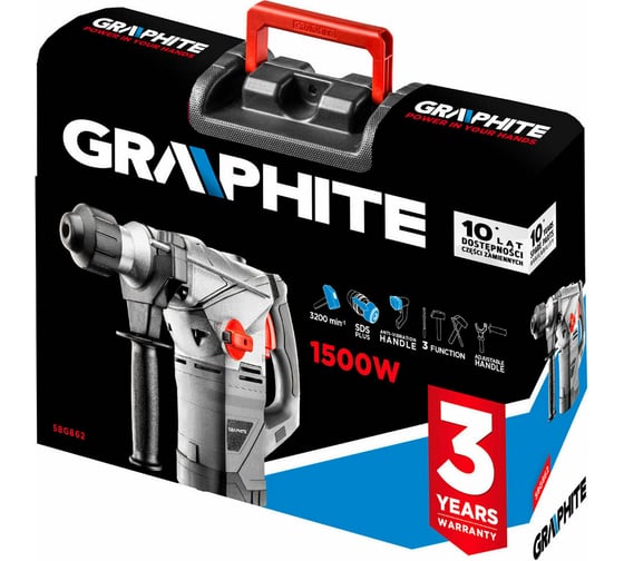 Перфоратор GRAPHITE 58G862