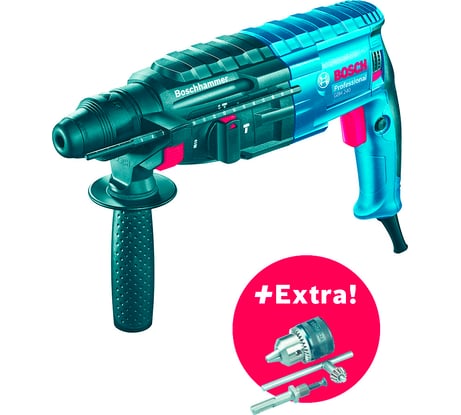 Перфоратор Bosch GBH 240 + ключевой патрон 0.611.272.104