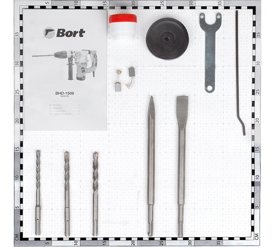 Электрический перфоратор BORT BHD-1500 93410150