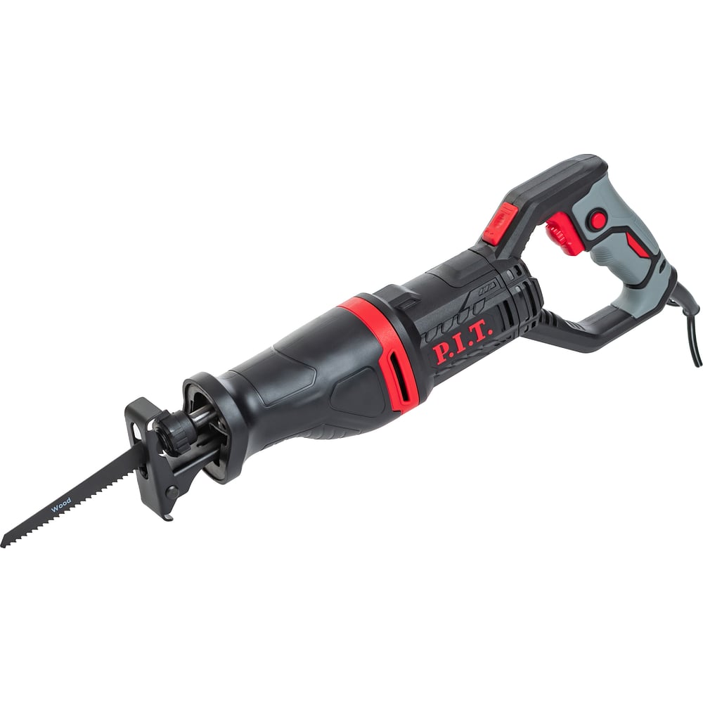 СабельнаяпилаP.I.T.1000Вт,0-2800об/мин,поворотрукоятка,ход20мм,съем.креп.,пилкидер./металлPSA115-C1